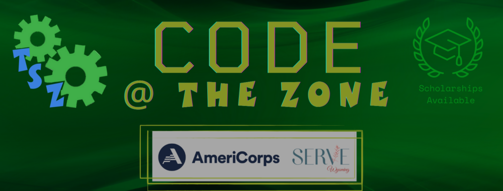 Code the Zone web logo