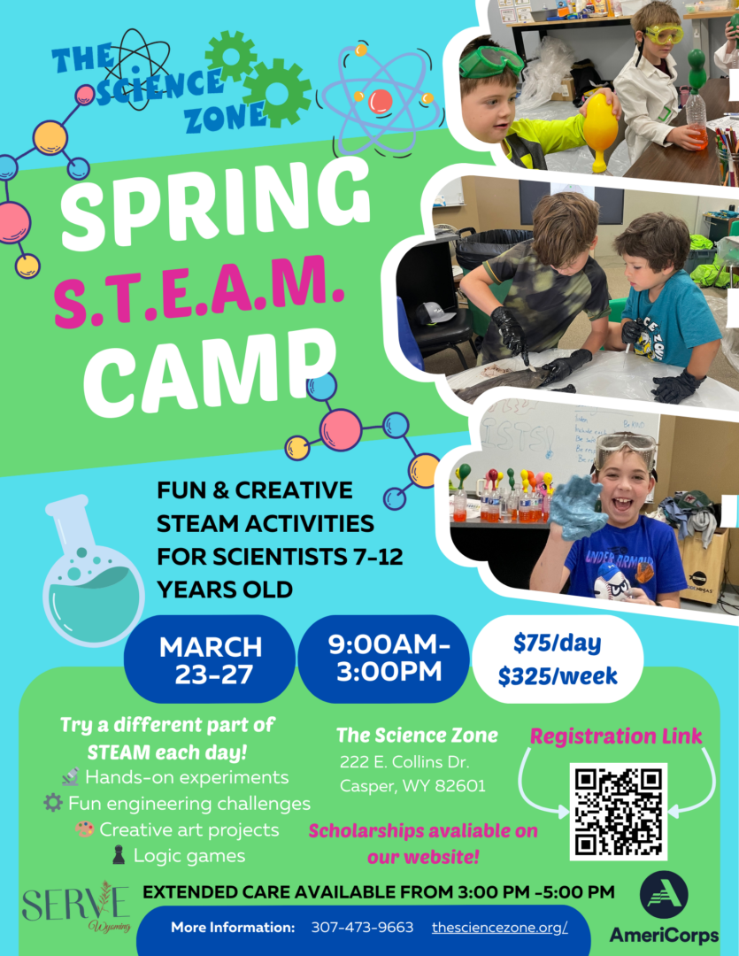 Spring Break 2026 Camp Flyer