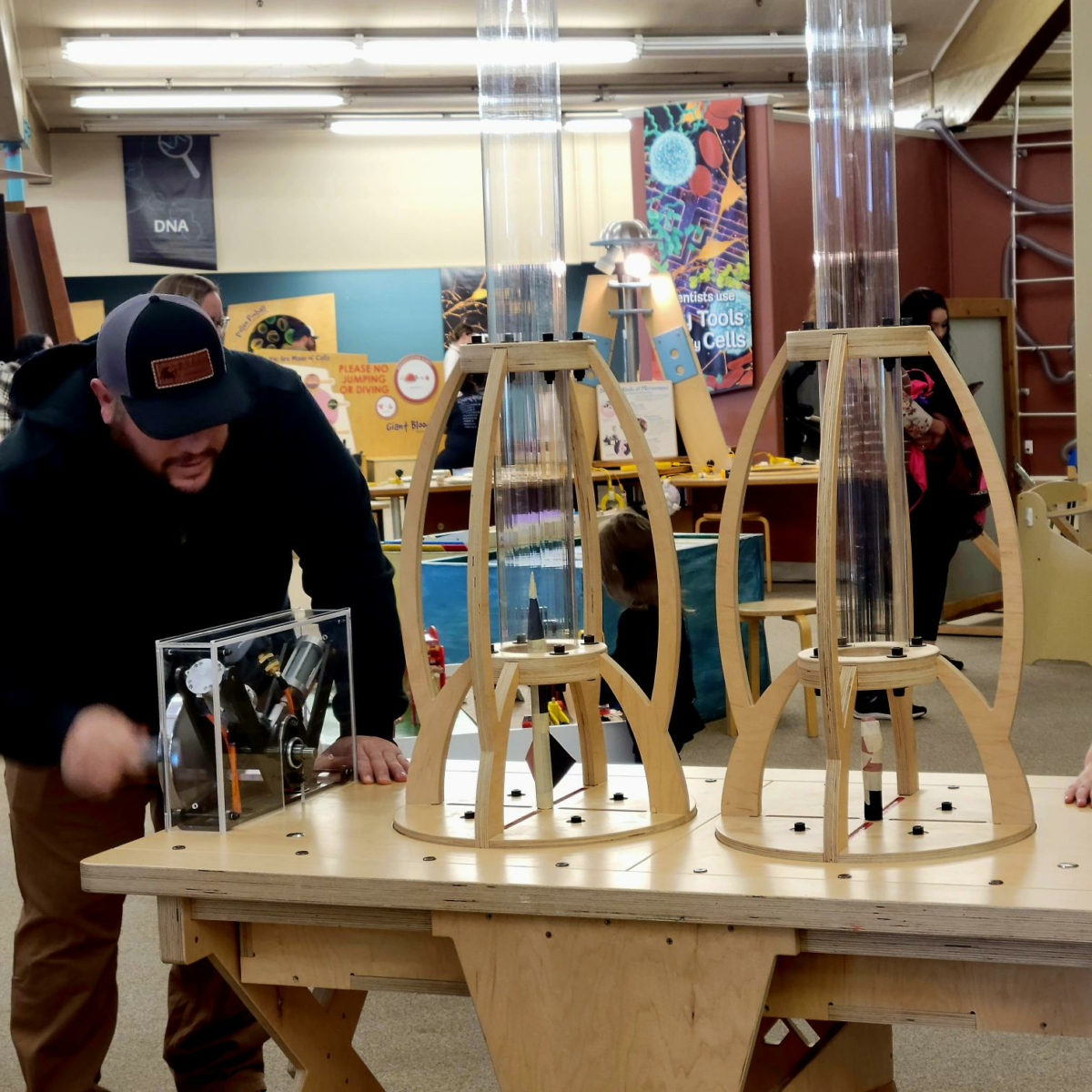 Flexhibit Flexcarts have arrived! The Science Zone