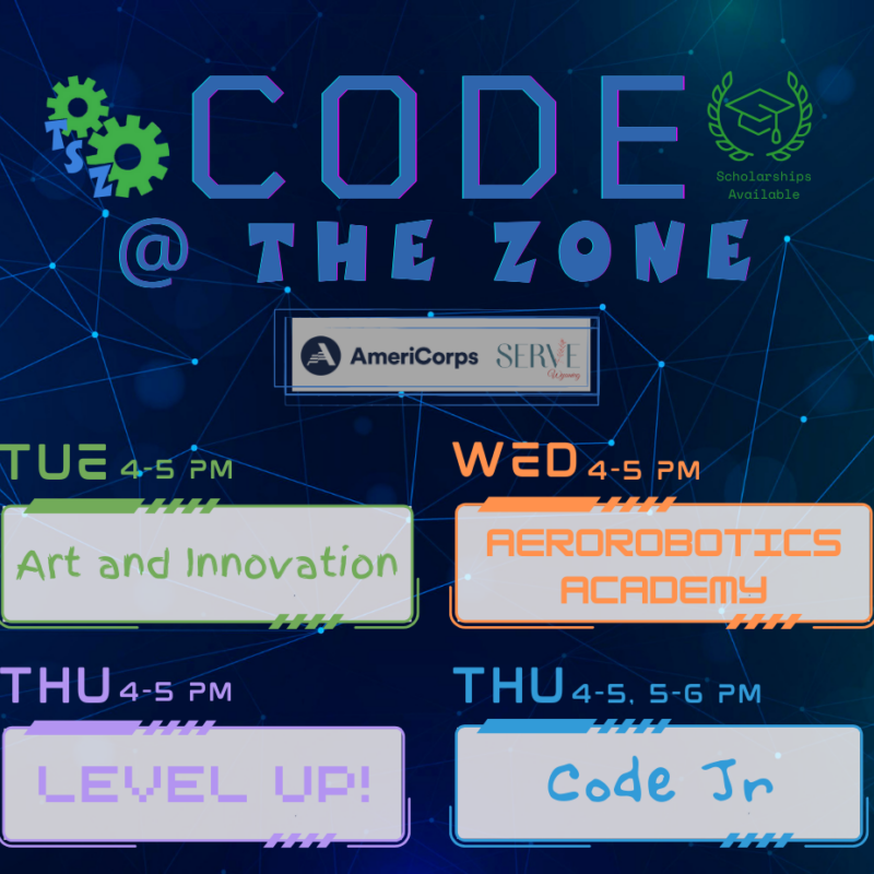 Code the Zone web logo